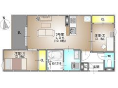 REGALEST Uの間取り画像