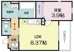 サンバレー柏里の間取り画像