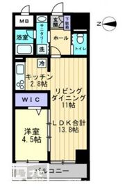 アルティザ高松中央町の間取り画像