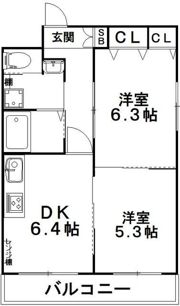 グラース・ビ高島平の間取り画像