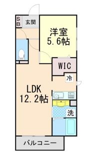 メゾンサフィールの間取り画像