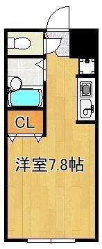 LEGEND181 B棟の間取り画像