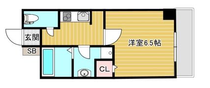 モンテノーム南堀江の間取り画像