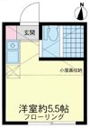 ユナイト本牧カンパリ・ペリエの間取り画像