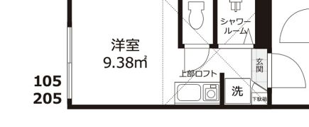 カーサローズの間取り画像