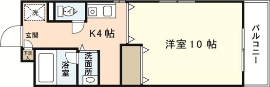 メユール21の間取り画像