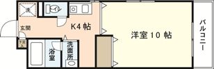 メユール21の間取り画像
