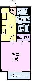 サープラスなおえの間取り画像