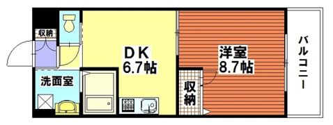 サンシャインヒルズの間取り画像