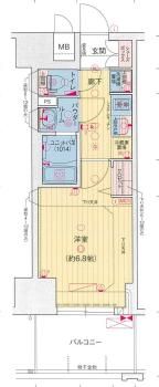 プレサンス神戸セレスティアの間取り画像