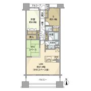 BERISTA衣笠駅前壱番館の間取り画像