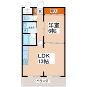 銀杏町レジデンスの間取り画像