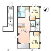 シャルール姶良の間取り画像