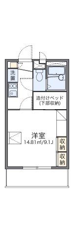 レオパレスセント・ヴィラージュの間取り画像