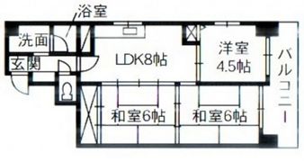 シャルム神田の間取り画像