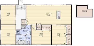グリーンハウス国定の間取り画像