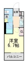 ウェルスクエア池田井口堂の間取り画像