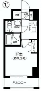 コンシェリア御茶ノ水の間取り画像