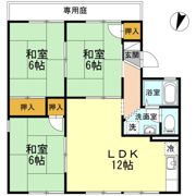 すみれハイツ A棟の間取り画像