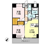シェルト新都心の間取り画像
