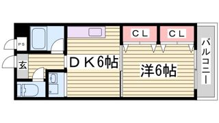 パルメゾン北町の間取り画像