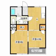 コーポ石川の間取り画像