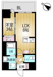 LANART蘇我の間取り画像