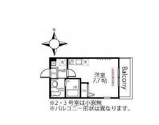 ブリティッシュ・ヒルズR1 横浜三ツ沢の間取り画像