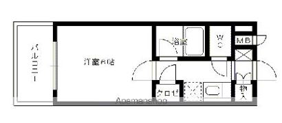 ダイアパレス徳島県庁前通りの間取り画像