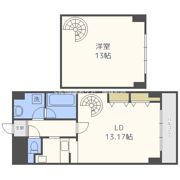 ブラーヴォ扇町の間取り画像