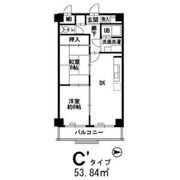 ディオサC．S．の間取り画像