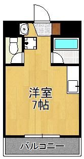 オアシス門司港IIの間取り画像