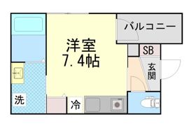 ブランシェ服部(ブランシェハットリ)の間取り画像