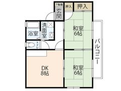 ドミール柳ケ丘の間取り画像