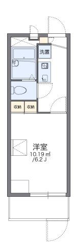 レオパレスパーシモンⅡの間取り画像