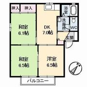 ポルテ野上の間取り画像