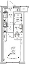 ベルシードステアー新中野の間取り画像