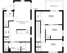 グラン南品川の間取り画像