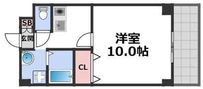 M’プラザ城東六番館の間取り画像