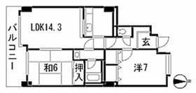 ツインシティヴェール高崎の間取り画像