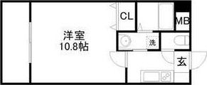 ラムール祇園の間取り画像