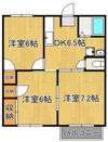 パレス星和の間取り画像