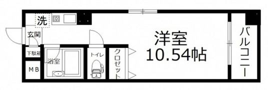 広建ビルの間取り画像