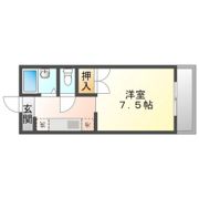 レジデンス十和Bの間取り画像