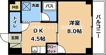 Prendre かがやきの間取り画像