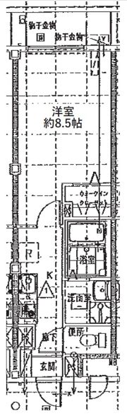 GENOVIA原木中山の間取り画像