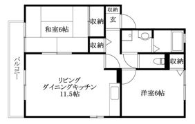 セゾン・ド・フローレス B棟の間取り画像
