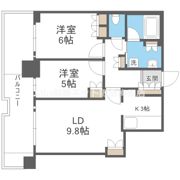 レジデンス梅田ローレルタワーの間取り画像
