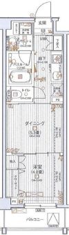 AXAS菊名LRの間取り画像