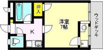ヴィラ栄町の間取り画像